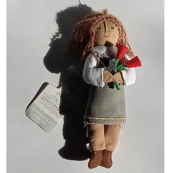 Target Wondershop Girl with Roses Ornament - Picture 5 of 11